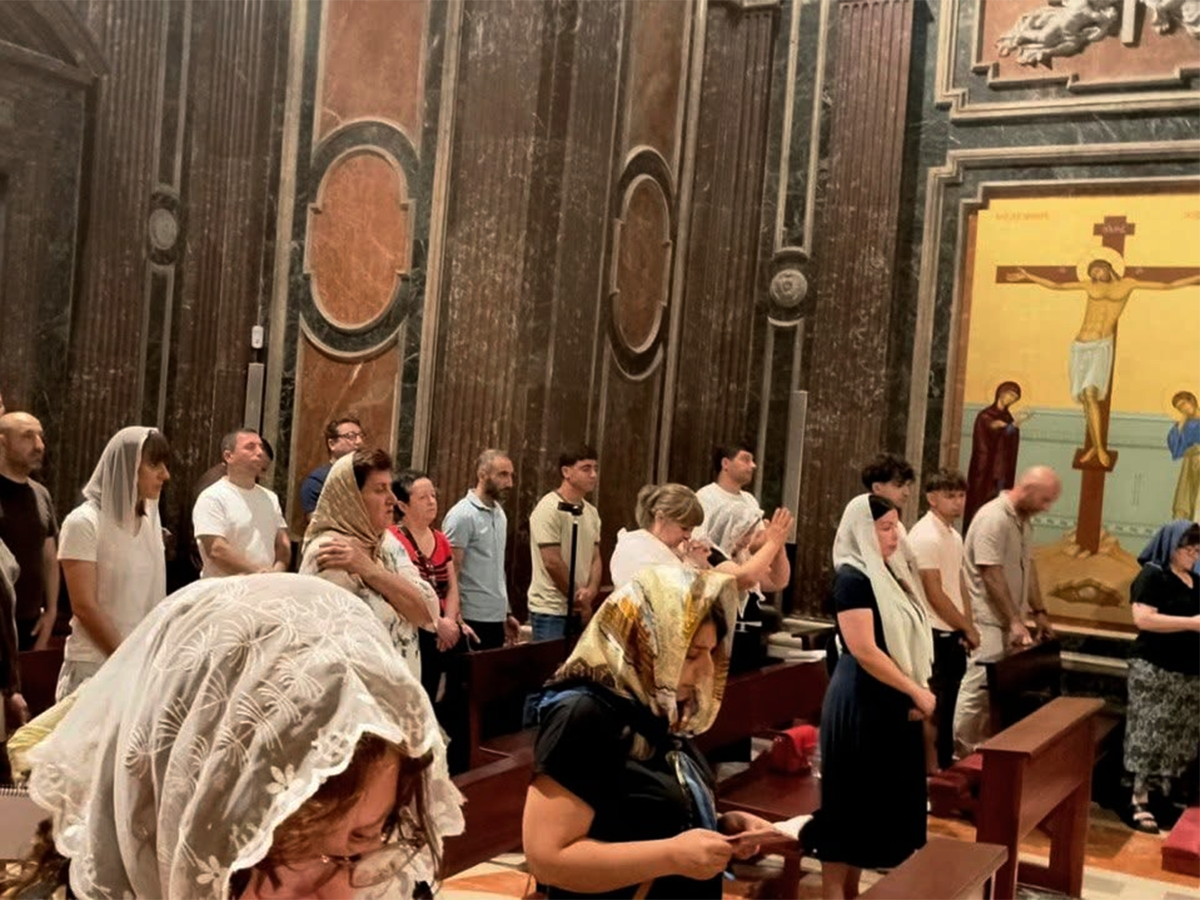 Celebración en la Iglesia Armenia de Barcelona